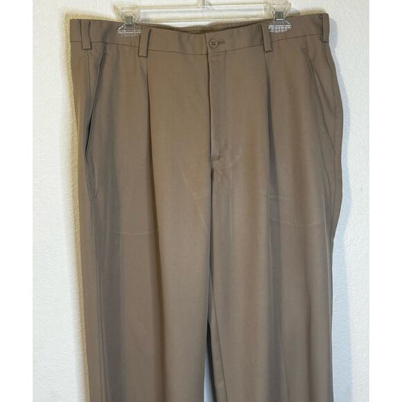 NIKE Golf Men’s Pants Dry Fit Khaki Size 36 Unhemmed - Picture 3 of 8